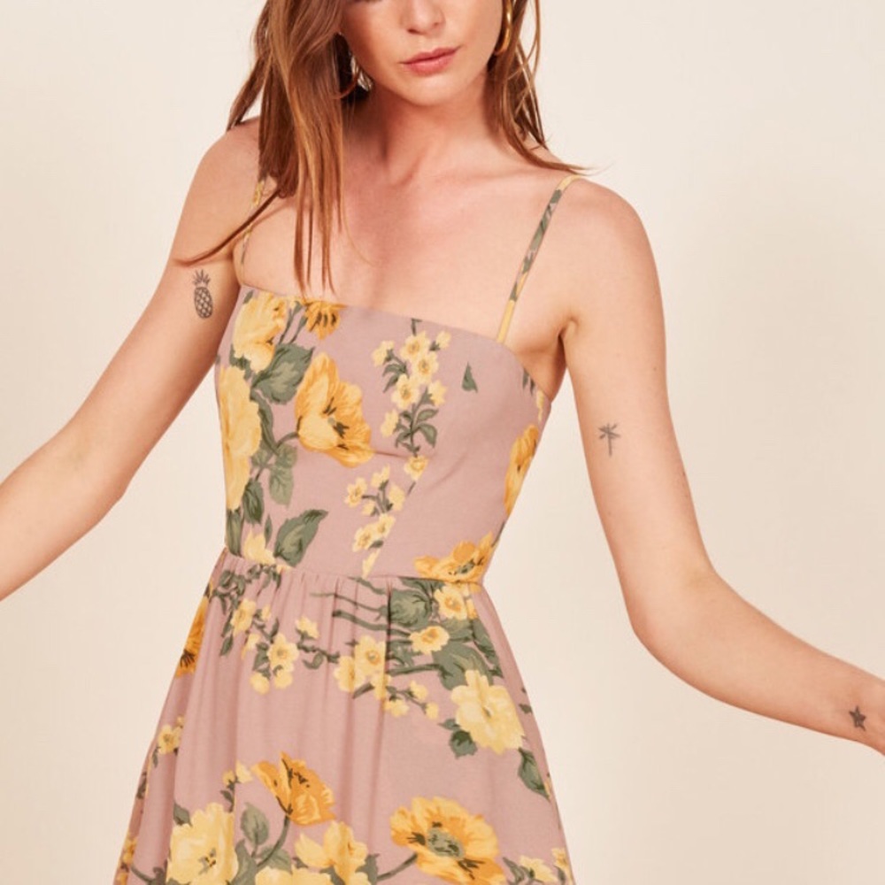 Reformation Rosehip Dress in Antoinette